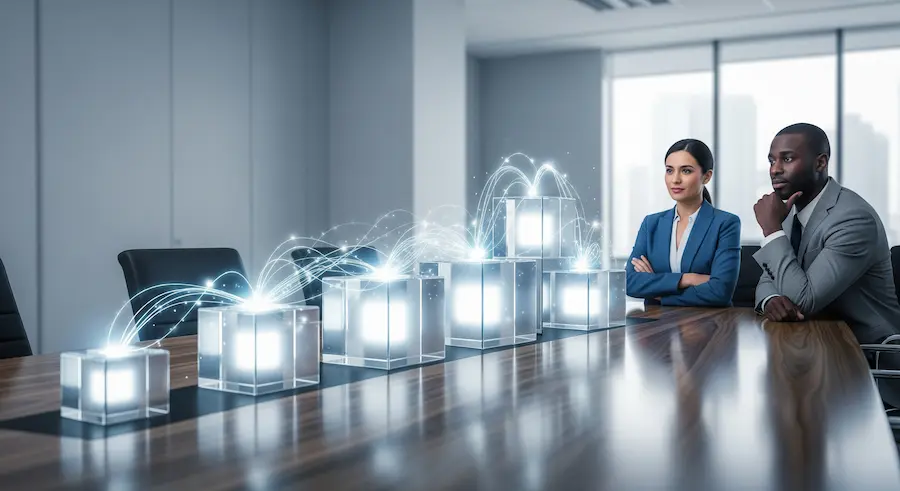 Fluxo de processos do BPO financeiro organizando a gestão financeira