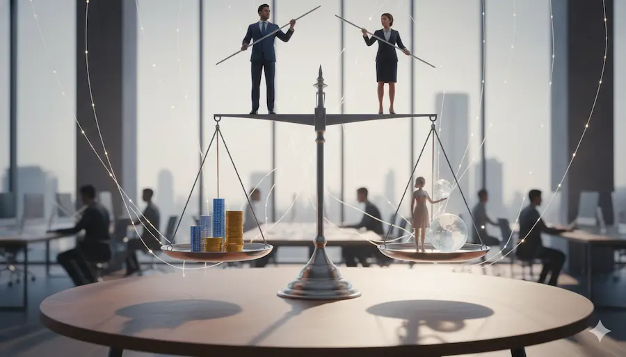 Representação simbólica de eficiência e controle financeiro